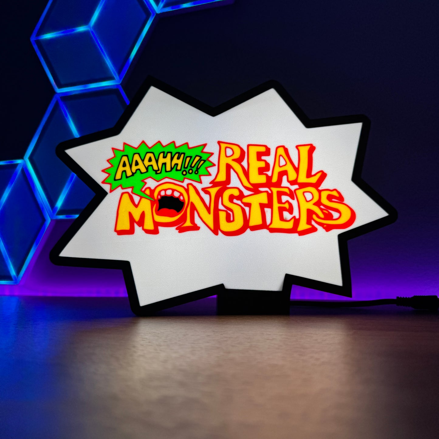 Monsters Light Box STL