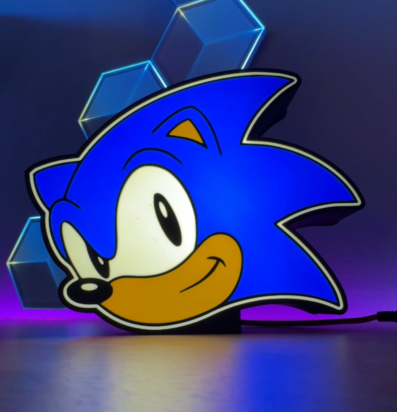 Fast Hedgehog Light Box STL