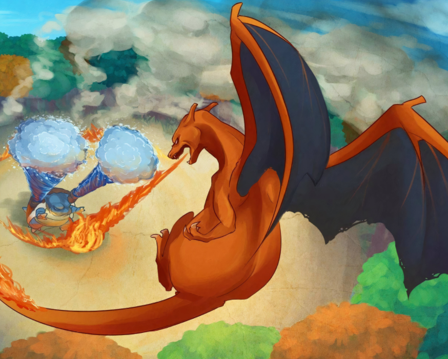 Char Blast Fight Scene Sublimation SUB