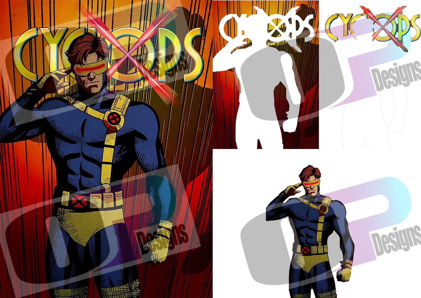 Cyclops Man Stacked Image Sublimation SUB