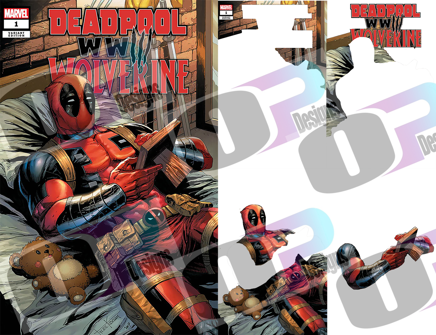 Pool Dead WW3 Stacked Cover Sublimation SUB