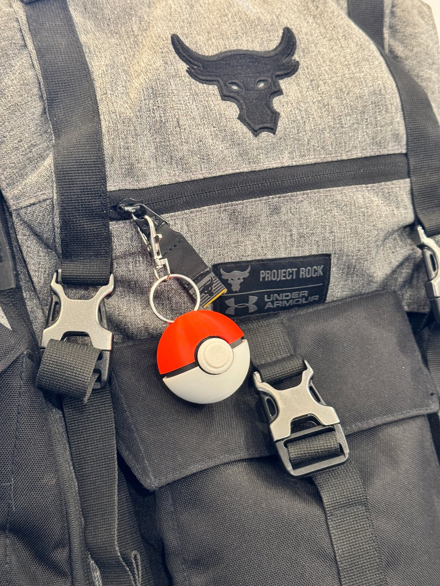 Poke Ball Key Clicker (Keychain Version) STL