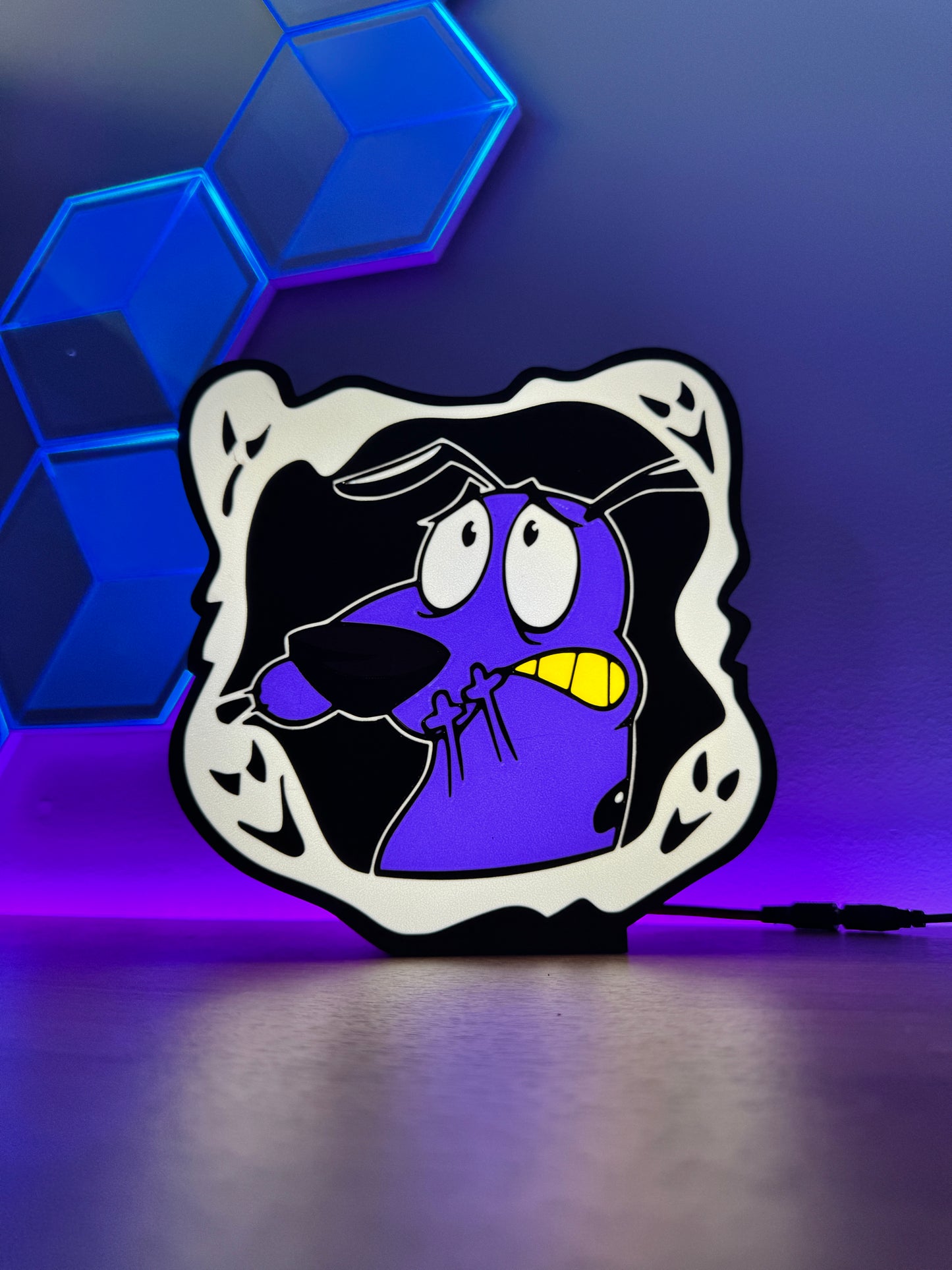 Cowardly Dog Light Box STL