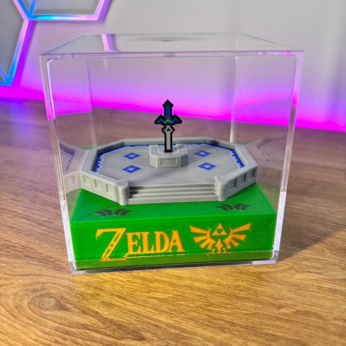 Zeld Sword Scene Cube STL