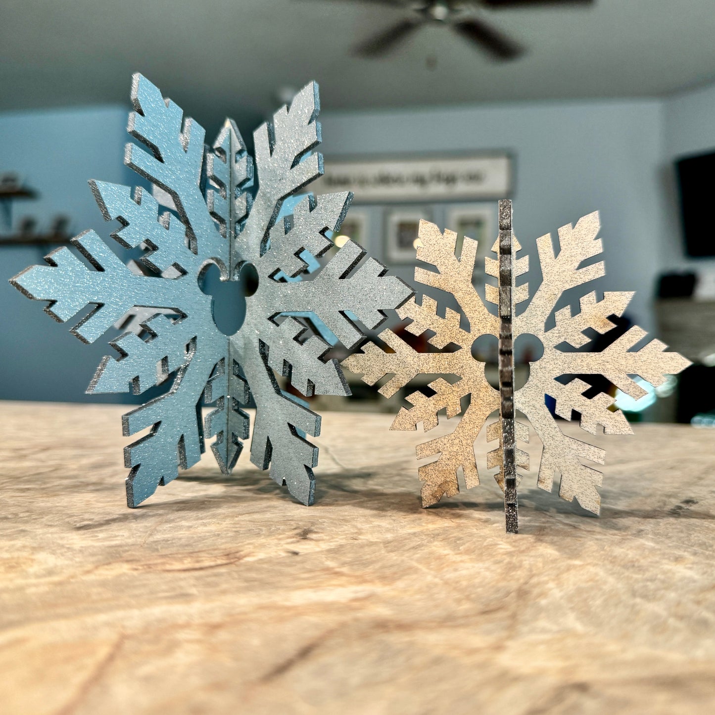 Snowflake Ornaments SVG