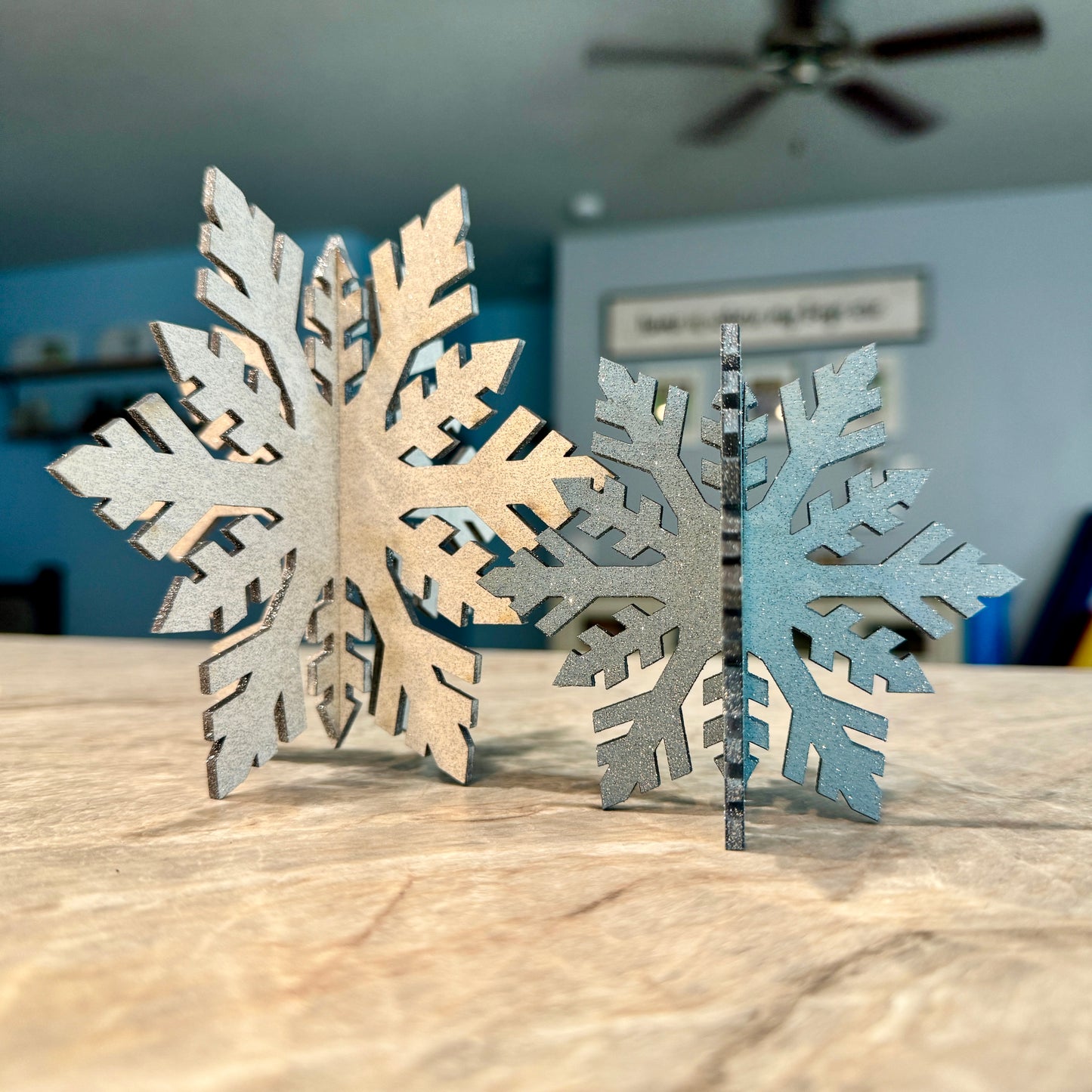 Snowflake Ornaments SVG