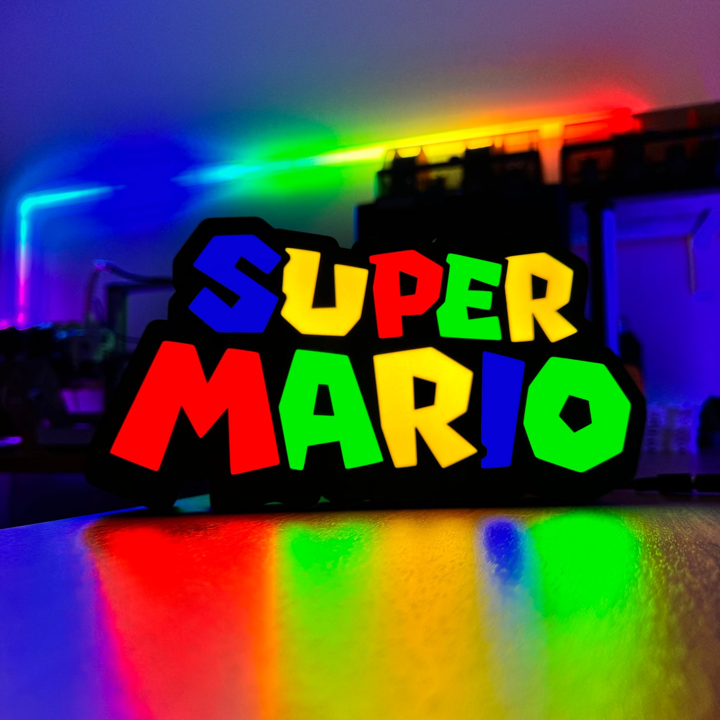 Super Mar Light Box STL