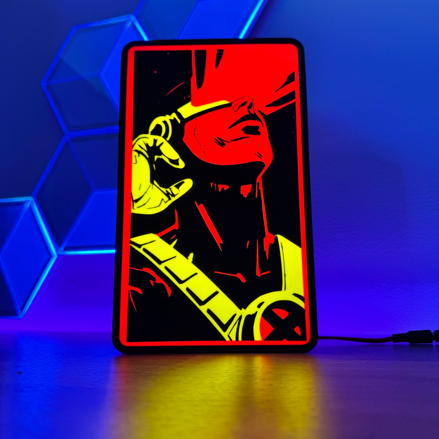 Cyclops Man Light Box STL
