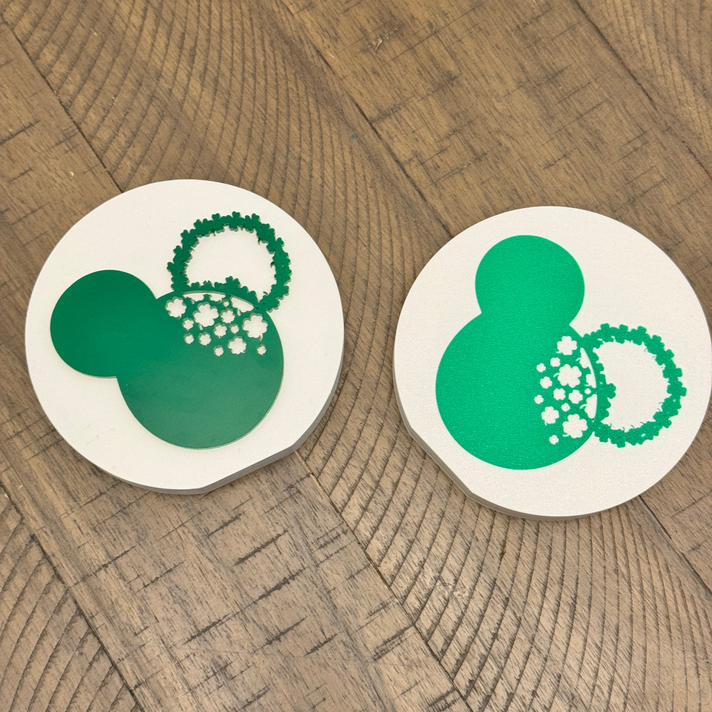 Clover Mouse Round STL
