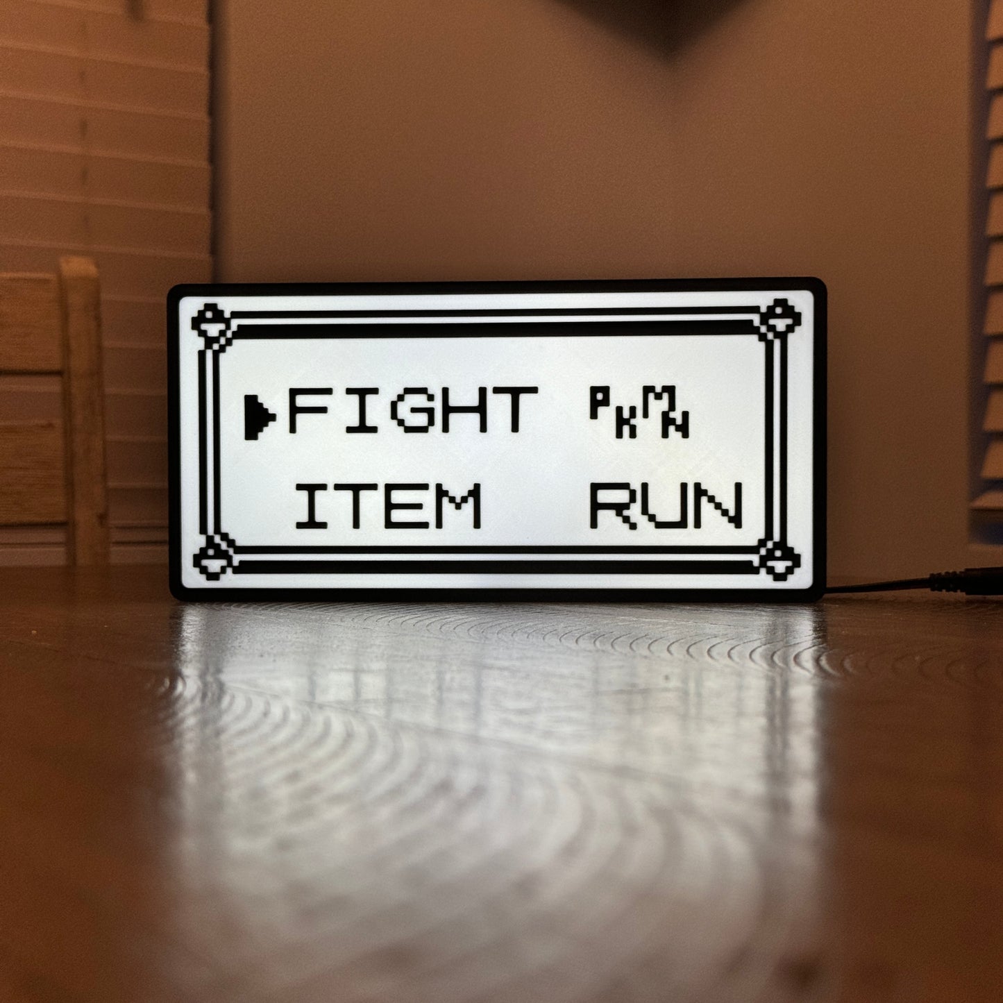 Poke Menu Light Box STL