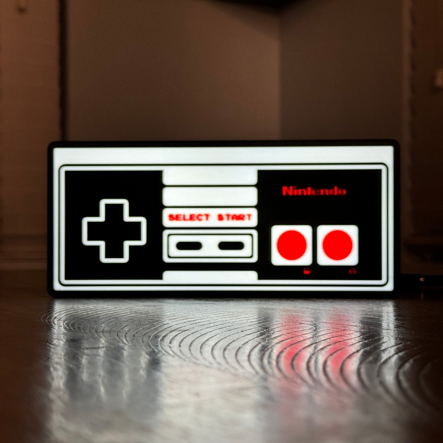 NES Controller Light Box STL