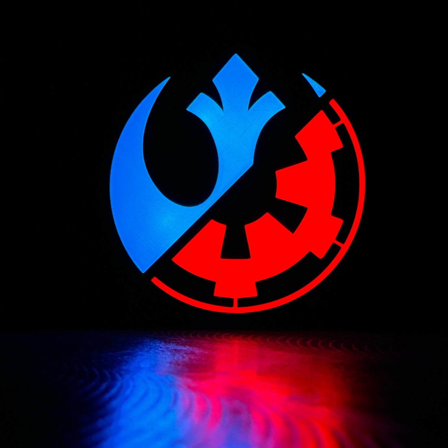 House Divided Light Box STL