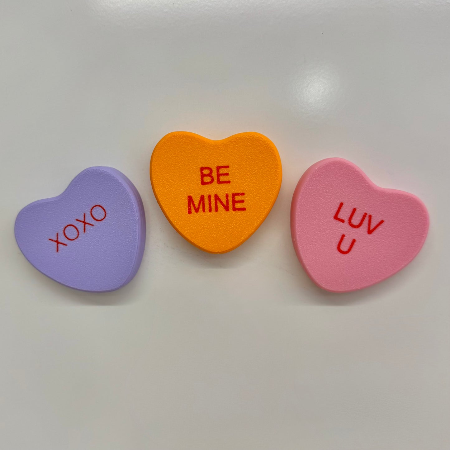 Candy Heart Magnets STL