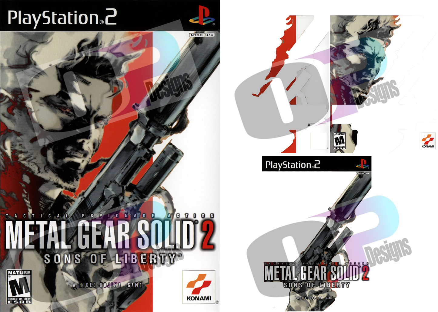 Metal Solid Stacked Cover Sublimation SUB