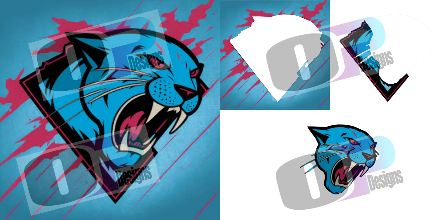 Beast Stacked Image Sublimation SUB