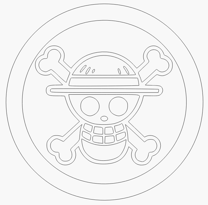 One P Stacked Sign SVG