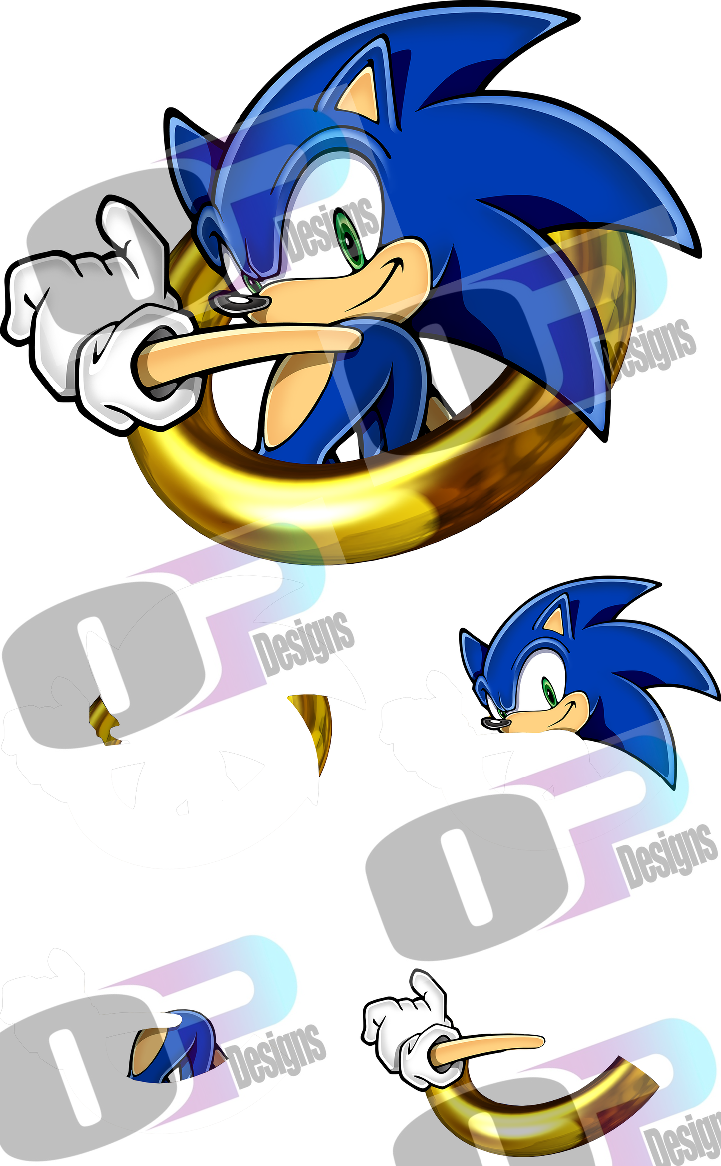 Fast Hedgehog Stacked Image Sublimation SUB