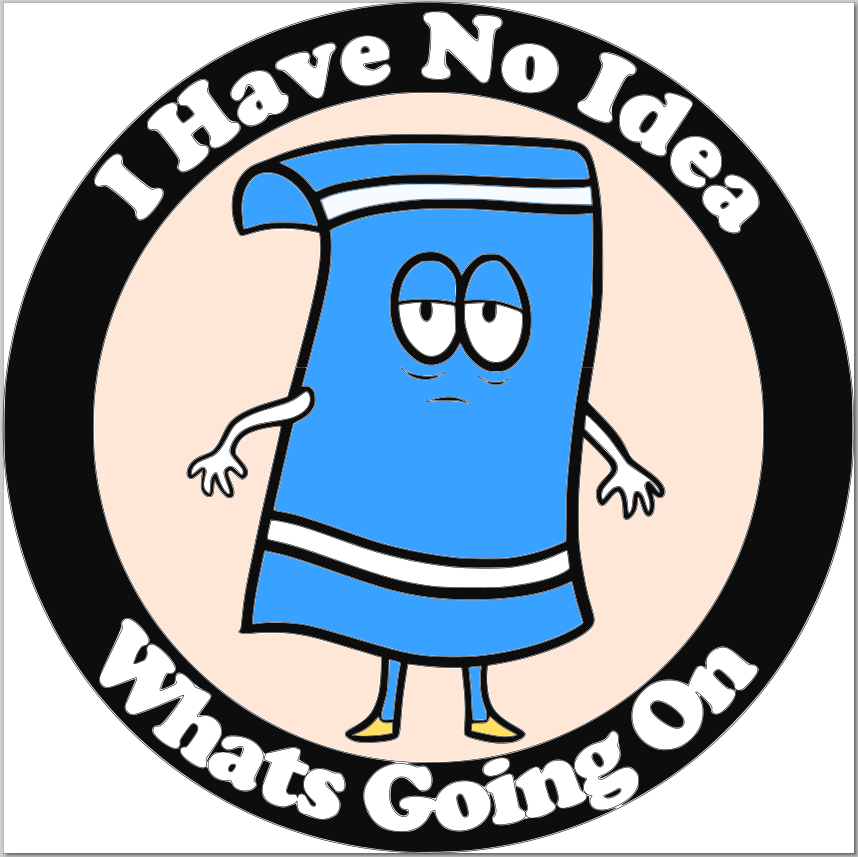 Towel Stacked Sign Laser SVG