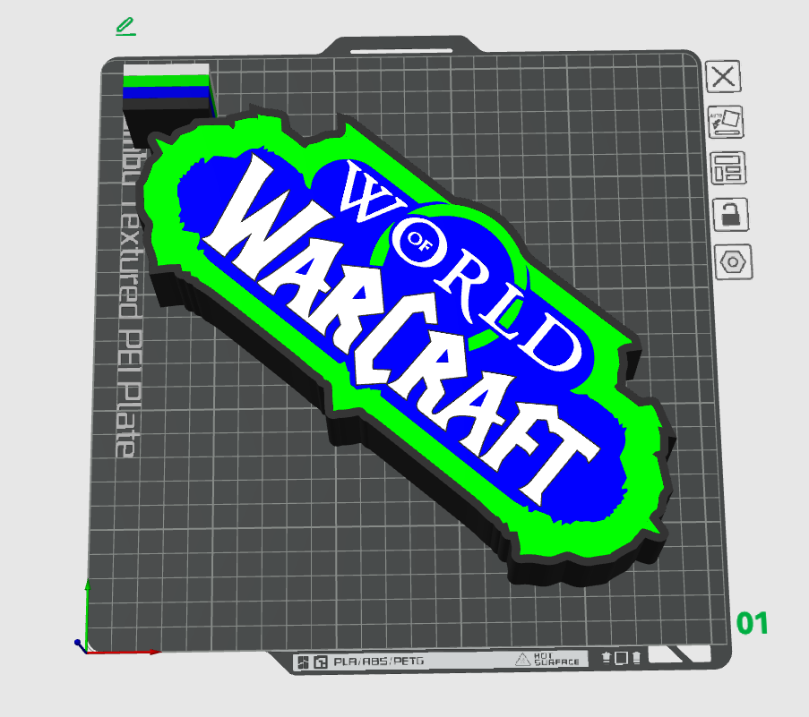 WOW Light Box STL