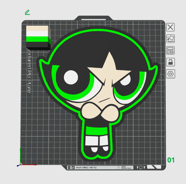 Butter Cup Light Box STL