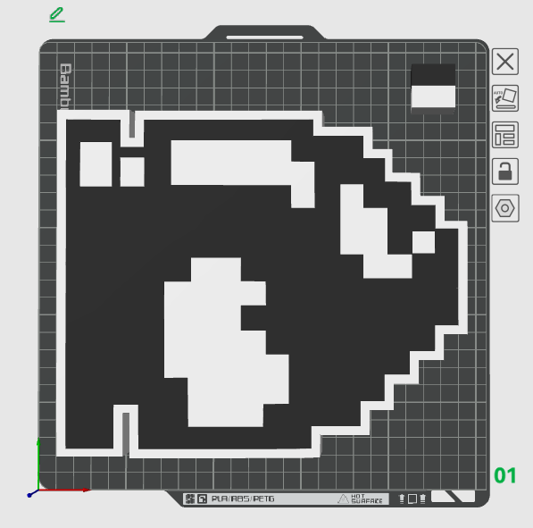 Bill Bullet Light Box STL