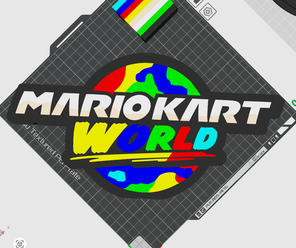 Kart World Light Box STL
