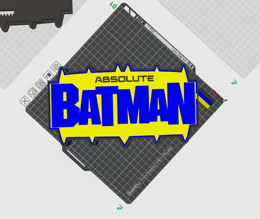 Man Bat Light Box STL