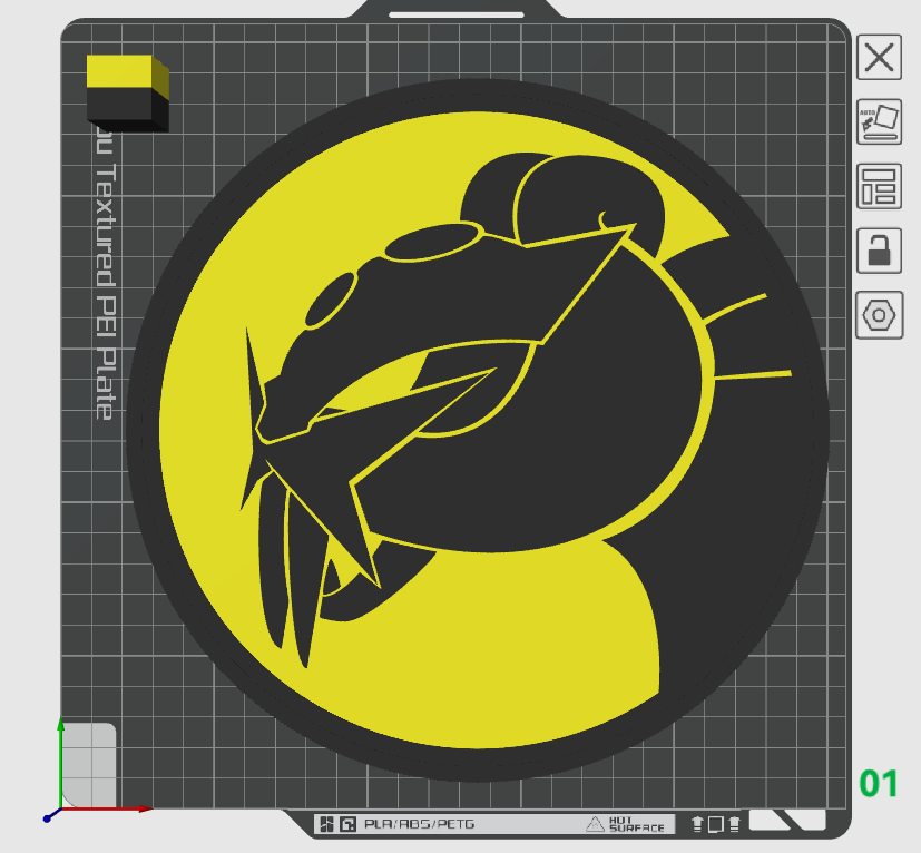 Legendary Thunder cat Light Box STL