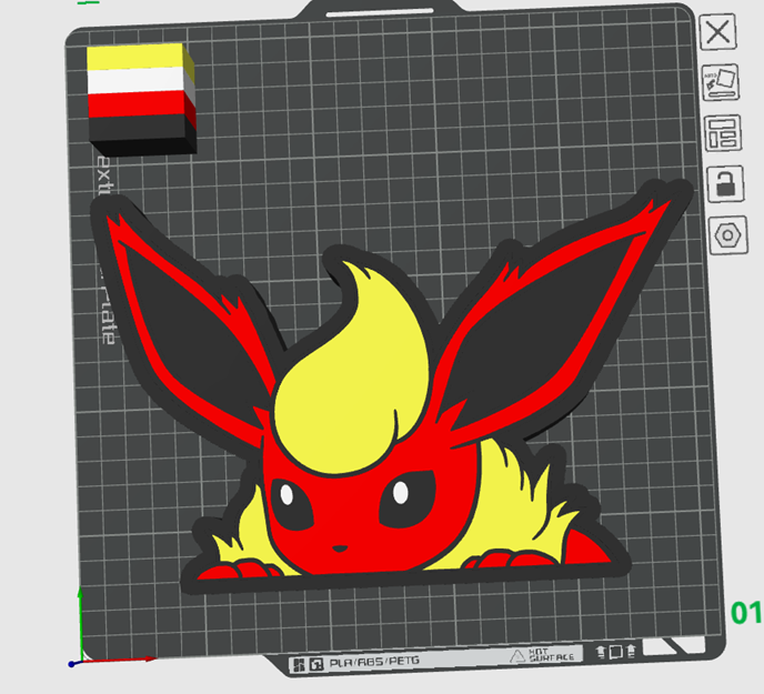 Flare Light Box STL