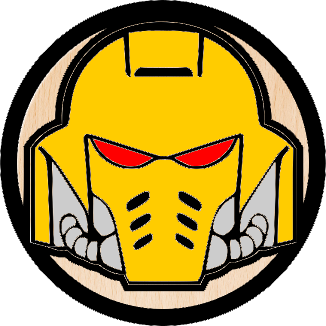 Hammer War Stacked Sign Laser SVG