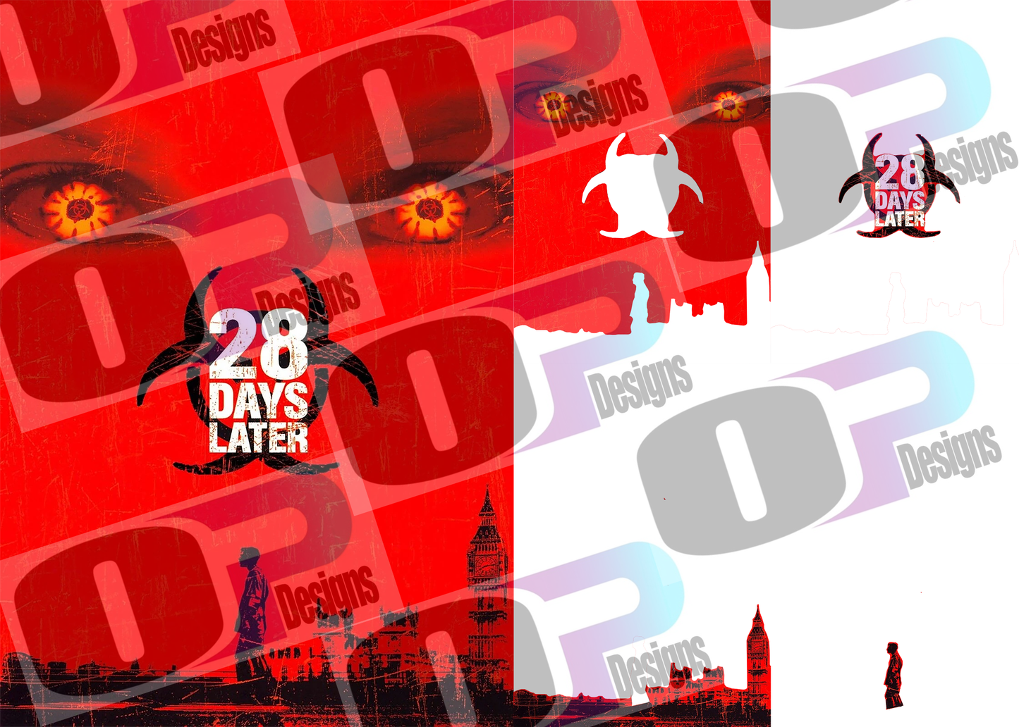 Days Later 28 Stacked Cover Sublimation SUB