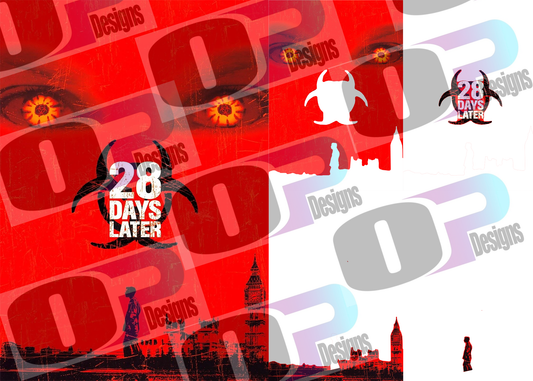 Days Later 28 Stacked Cover Sublimation SUB