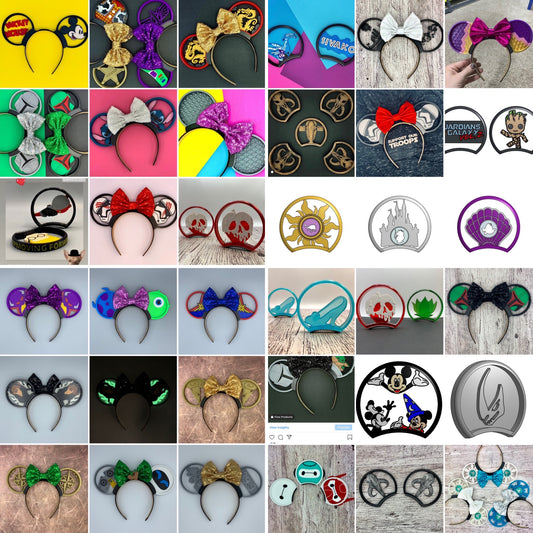 3D Mouse Ears STL