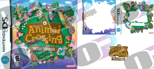 Crossing Animal Stacked Card Sublimation SUB