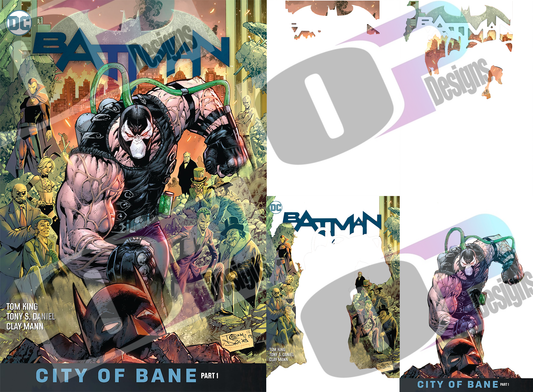 B.A.N.E. Stacked Comic Sublimation SUB