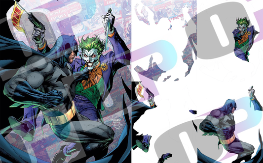 HAHA Bat Stacked Image Sublimation SUB