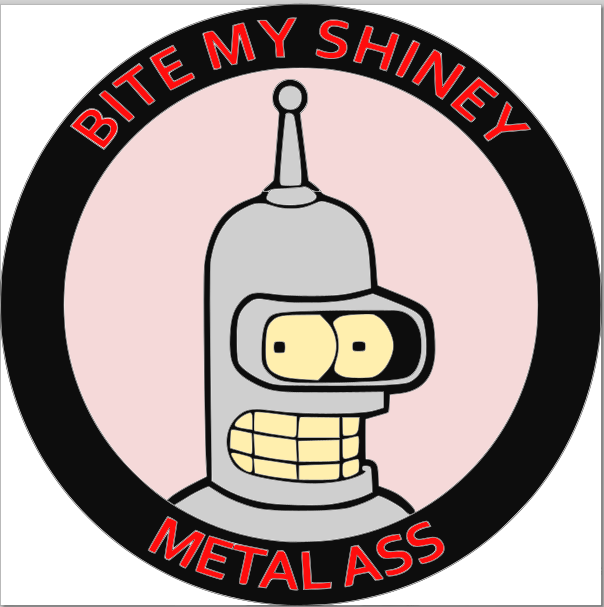 Bend Er Stacked Sign Laser SVG