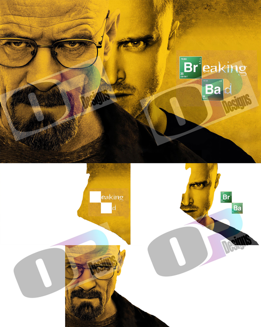 Bad Breaking Stacked Image Sublimation SUB