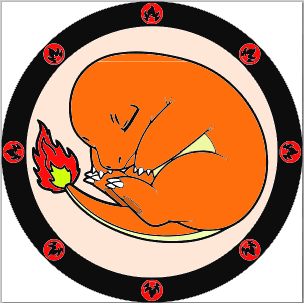 Char Chill Stacked Sign Laser SVG