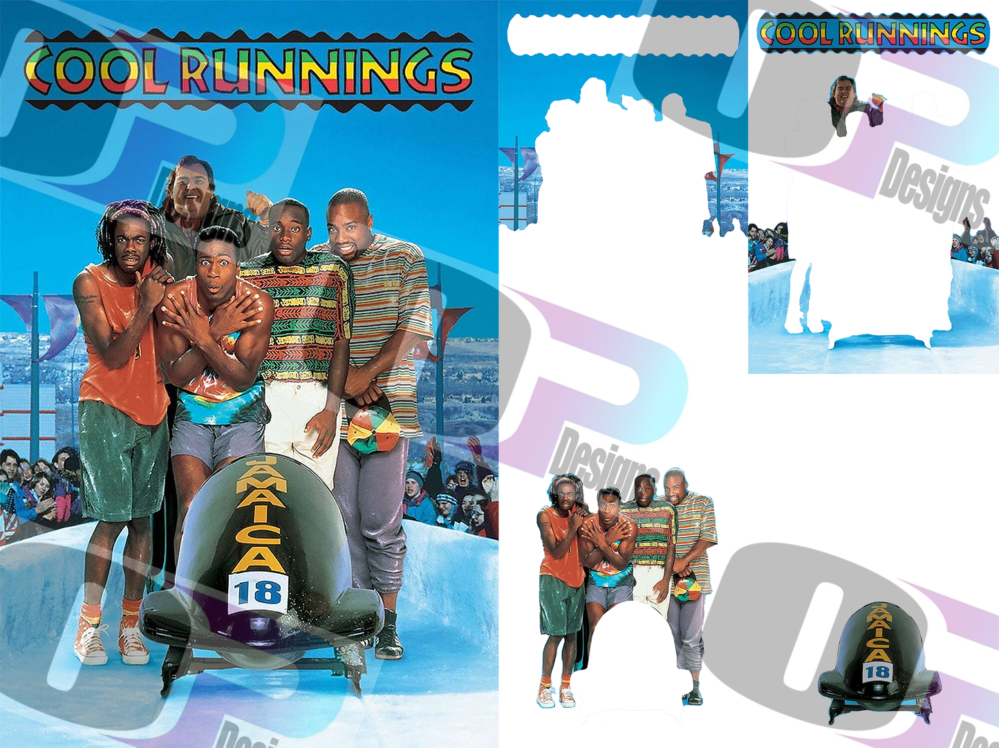 Running Cool Stacked Image Sublimation SUB