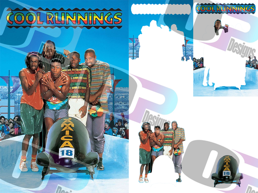 Running Cool Stacked Image Sublimation SUB