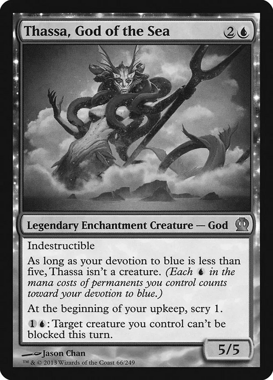 God of the Sea Magi Card SVG