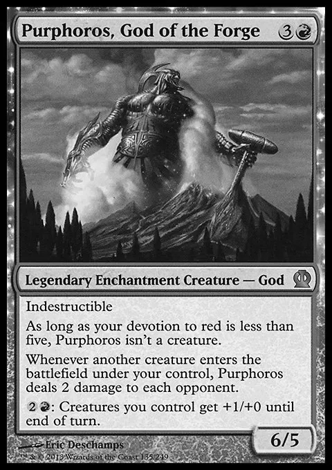 God of the Fordge Magi Card SVG