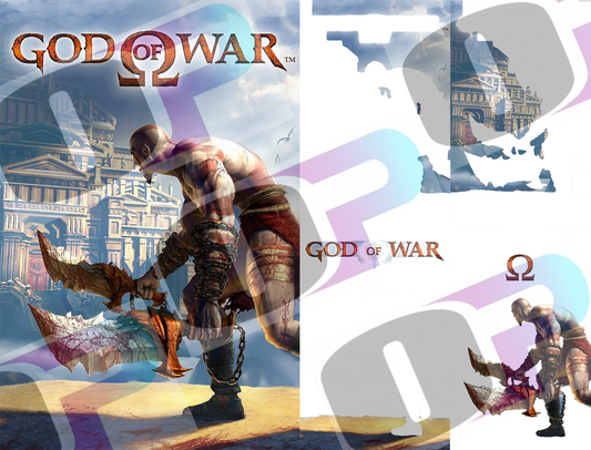 War God Stacked Image Sublimation SUB