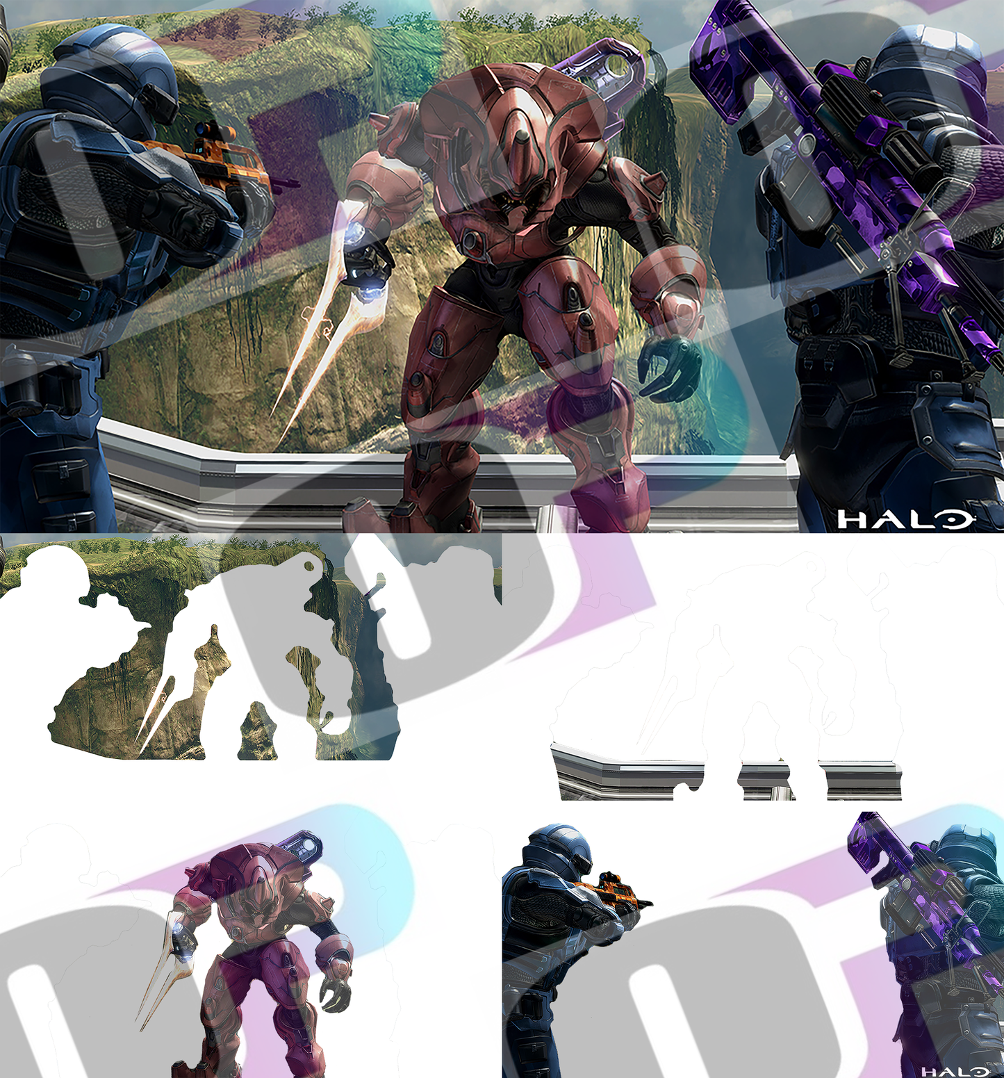 Elite Stacked Image Sublimation SUB