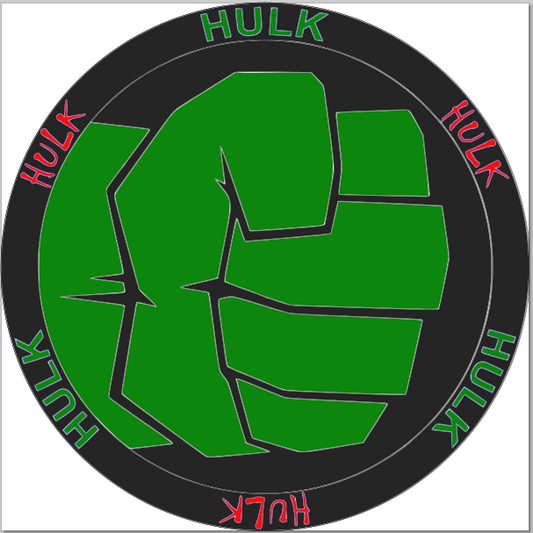 Green Gamma Stacked Sign Laser SVG