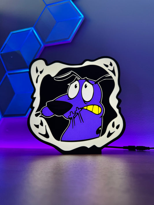 Cowardly Dog Light Box STL