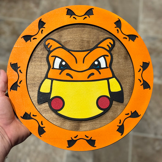 Halloween Pika Stacked Sign SVG