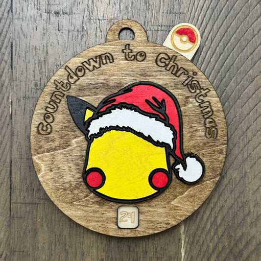 Electric Mouse Christmas Countdown SVG