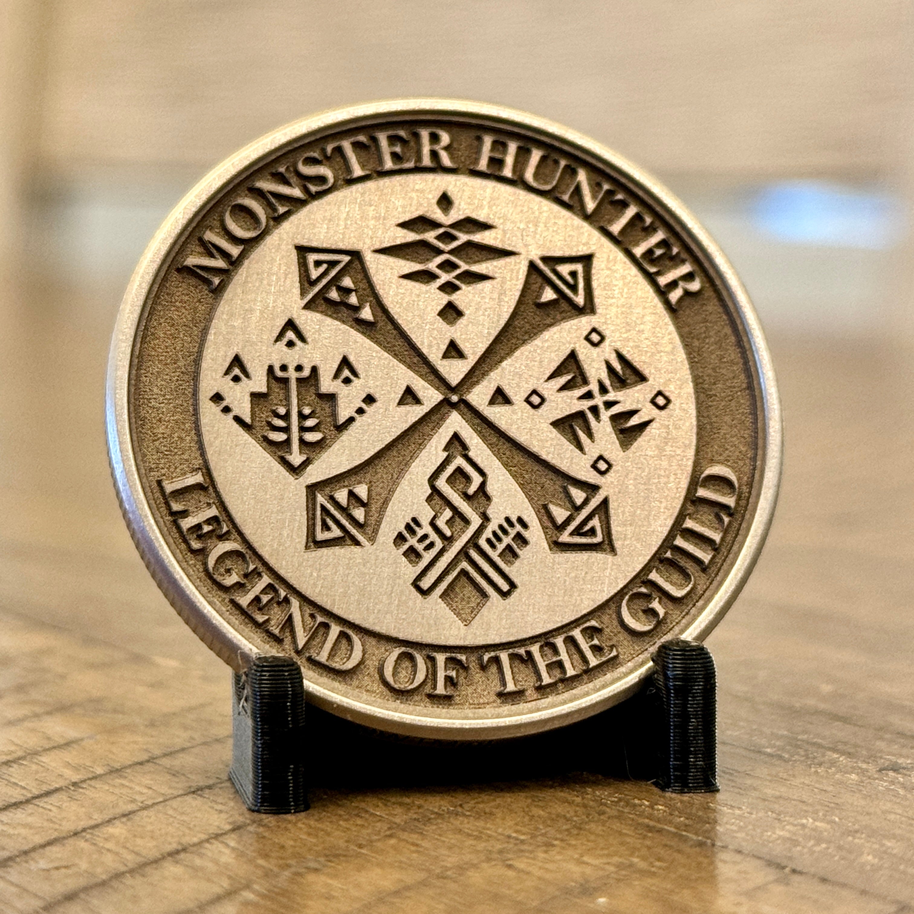 Custom Guild Coin Guild Legend Coin-Stacked Sign SVG – On Points Designs